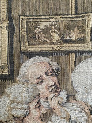 Antique French Jaquar Tapestry-YMM-1122958