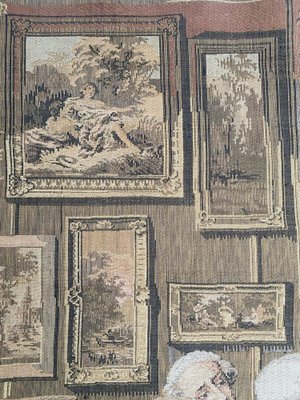 Antique French Jaquar Tapestry-YMM-1122958