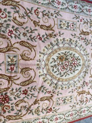 Antique French Knotted Aubusson Rug-YMM-1068079