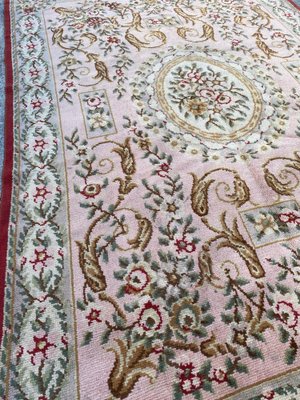 Antique French Knotted Aubusson Rug-YMM-1068079