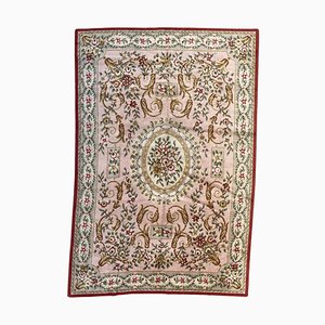 Antique French Knotted Aubusson Rug-YMM-1068079