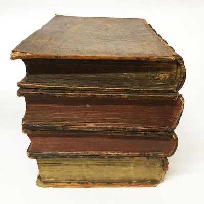 Antique French Liquor Cellar in 18th Century Books-UCH-1224863