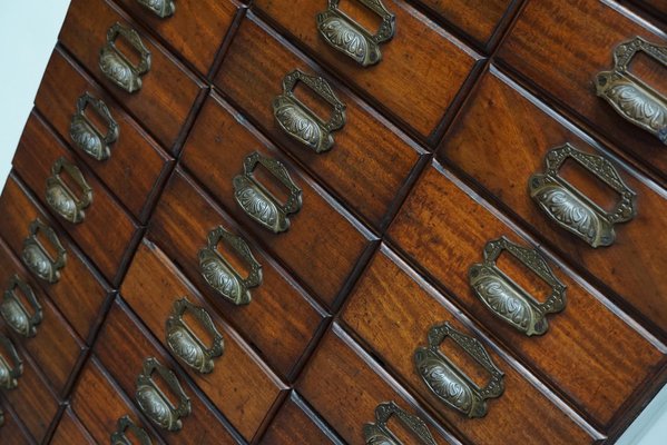 Antique French Mahogany Apothecary Cabinet by Chouanard, 1900s-XO-1362402