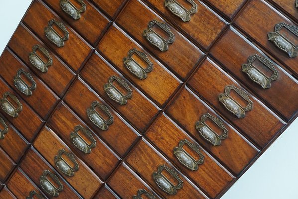 Antique French Mahogany Apothecary Cabinet by Chouanard, 1900s-XO-1362402