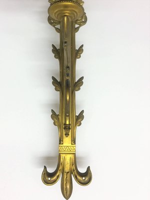 Antique French Monumental Bronze Sconces, Set of 2-GKC-575874