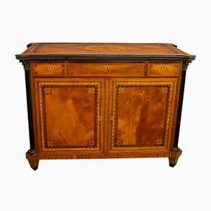 Antique French Napoleon III Floral Motif Sideboard-FER-592052