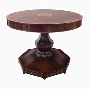 Antique French Napoleon III Table in Exotic Woods-KKK-1284248