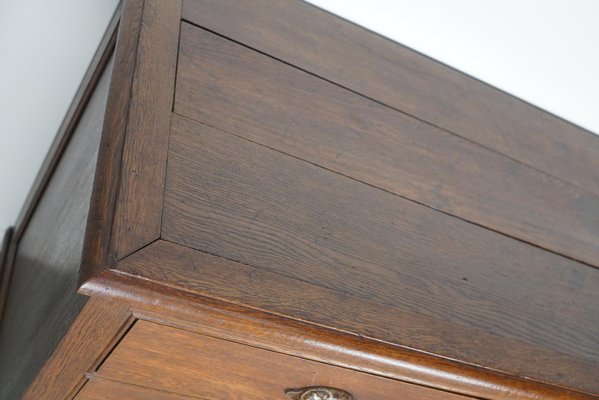 Antique French Oak Apothecary or Filing Cabinet, 19th Century-XO-1750664