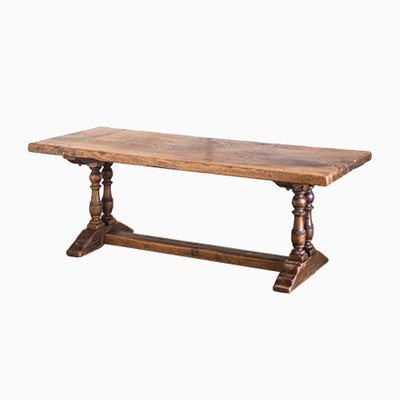 Antique French Oak Side Table, 1910s-ZFJ-594415