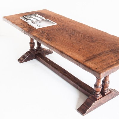 Antique French Oak Side Table, 1910s-ZFJ-594415