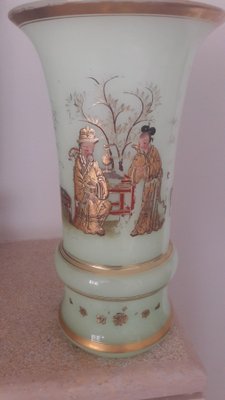 Antique French Opaline Vase-EAI-683569