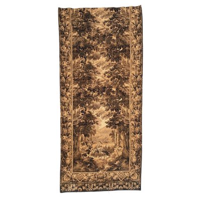 Antique French Panel Tapestry-YMM-1122955