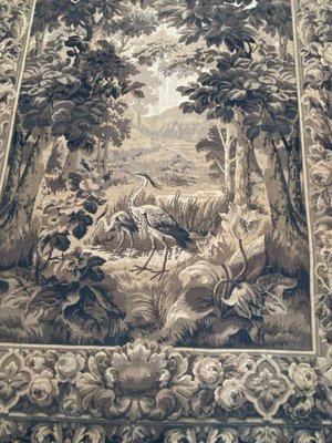 Antique French Panel Tapestry-YMM-1122955