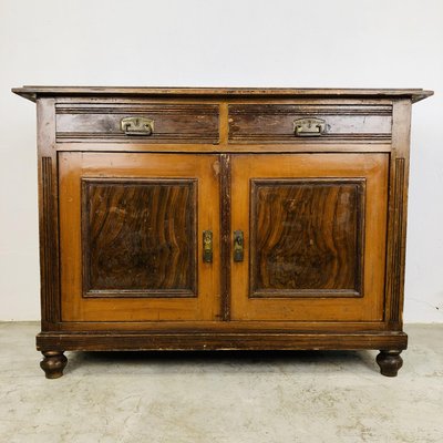 Antique French Pine Cabinet-LCQ-1292408