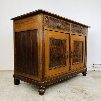 Antique French Pine Cabinet-LCQ-1292408