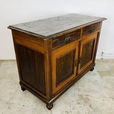 Antique French Pine Cabinet-LCQ-1292408