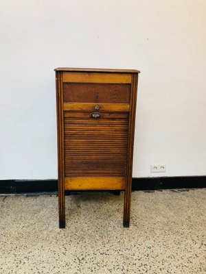 Antique French Roller Shutter Cabinet-RZY-1065124