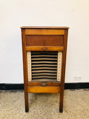 Antique French Roller Shutter Cabinet-RZY-1065124