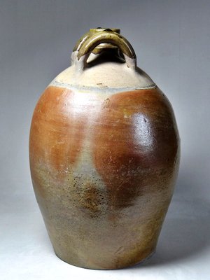 Antique French Stoneware Jar-GRD-2021826