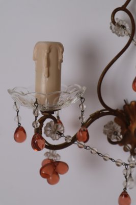 Antique French Wall Lights, 1950s, Set of 2-ESB-1368068