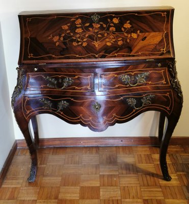 Antique French Writing Desk-GEL-900374