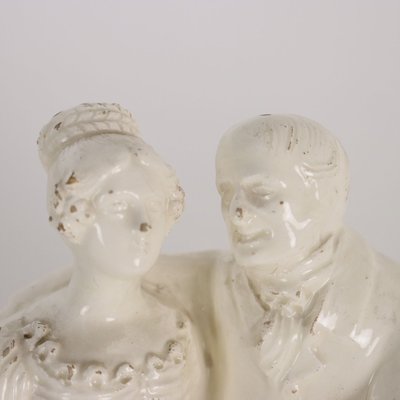 Antique Gallant Couple Sculpture-VMM-1730182