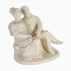 Antique Gallant Couple Sculpture-VMM-1730182