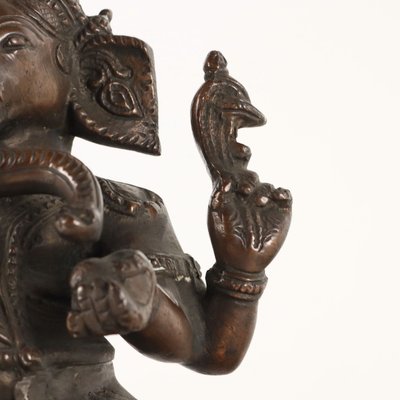 Antique Ganesha Sculpture in Bronze-VMM-2033286