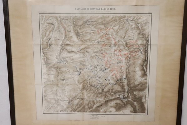 Antique Geographical Maps of the French-German War, Set of 4-DCO-1821019