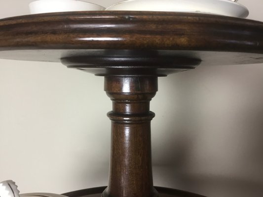 Antique Georgian Mahogany Trolley-WZZ-572752