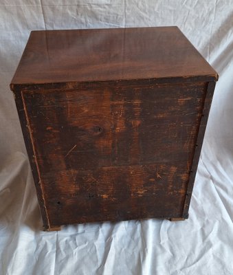 Antique German Biedermeier Music Cabinet, 1840-HOI-2041295