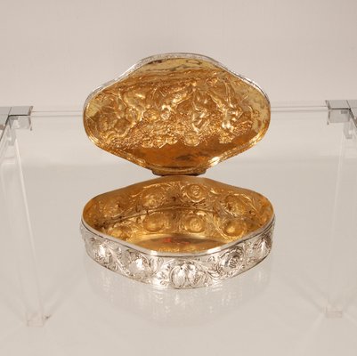 Antique German Jewelry Box in Silver from J.D.Schleißner & Söhne-GOE-1354581