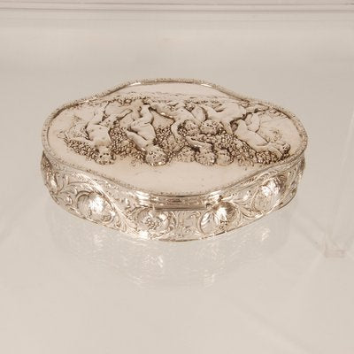 Antique German Jewelry Box in Silver from J.D.Schleißner & Söhne-GOE-1354581