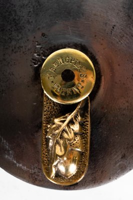 Antique German Padlock-Lock F. Sengpiels Patent with Otiginal Key, 1902-SPD-1451253