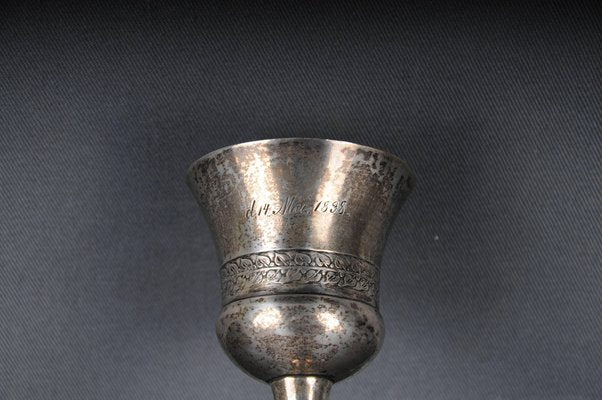 Antique German Silver Chalice Cup, 1838-FLW-1823375