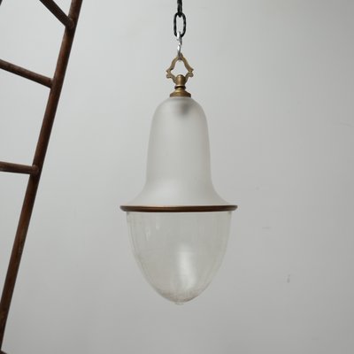 Antique German Two-Tone Pendant Lamp-JRP-951118