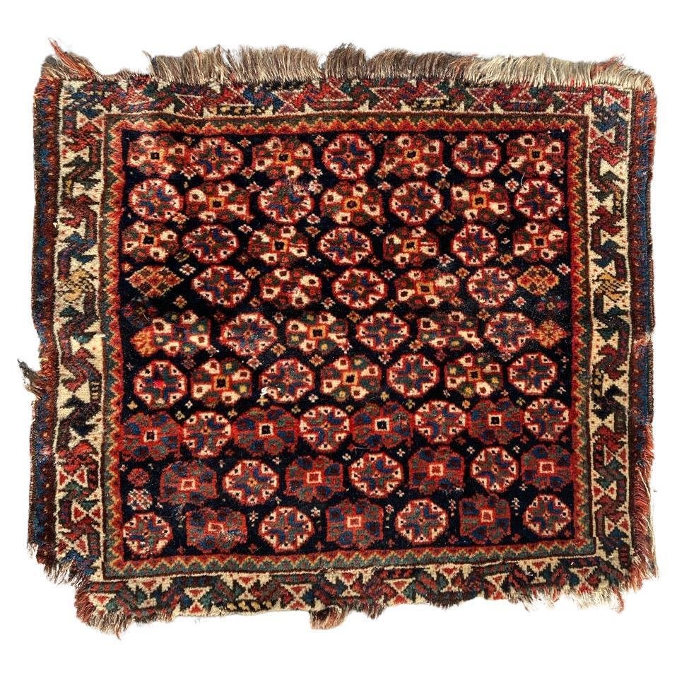 Antique Ghashghaei Bag Face Rug