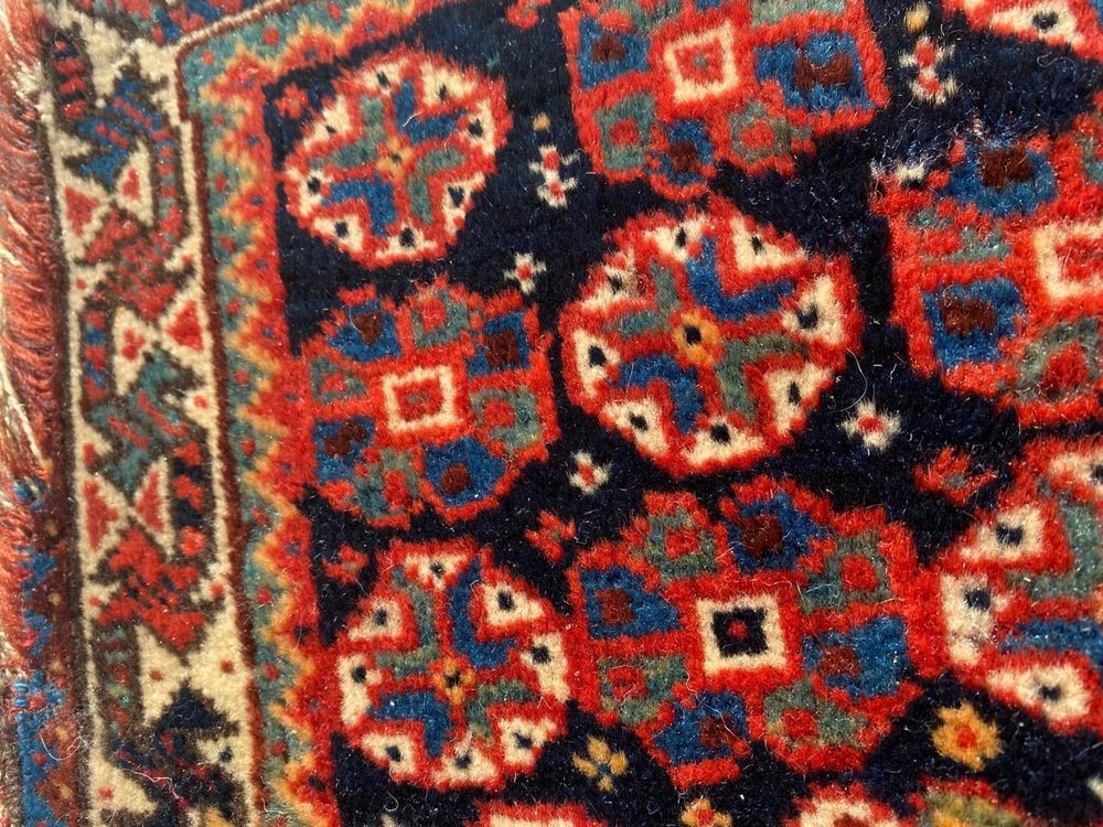 Antique Ghashghaei Bag Face Rug