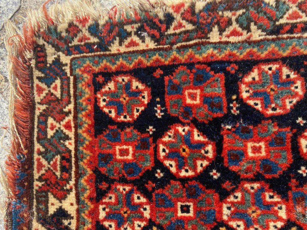 Antique Ghashghaei Bag Face Rug