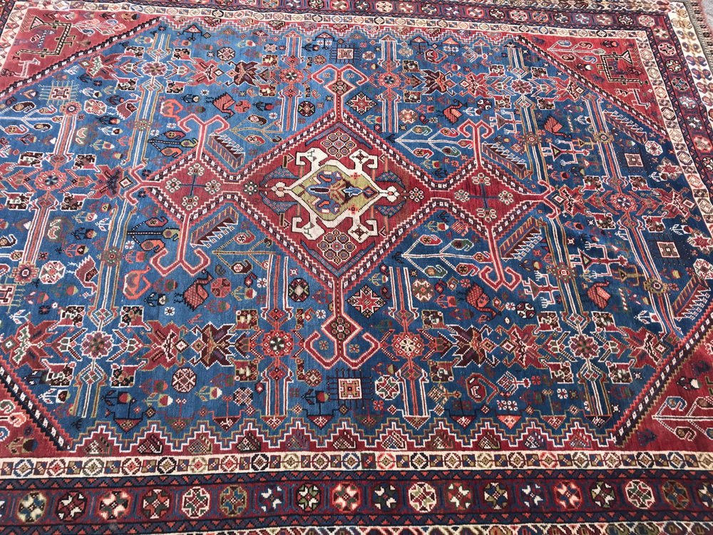 Antique Ghashghaei Rug