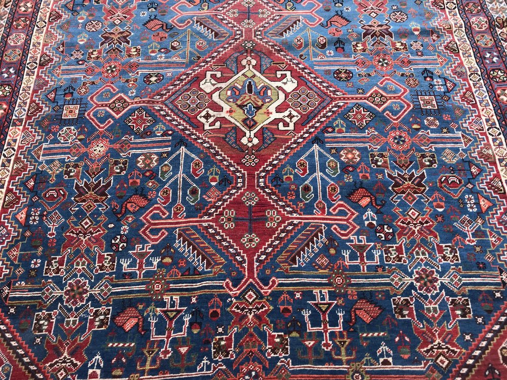 Antique Ghashghaei Rug