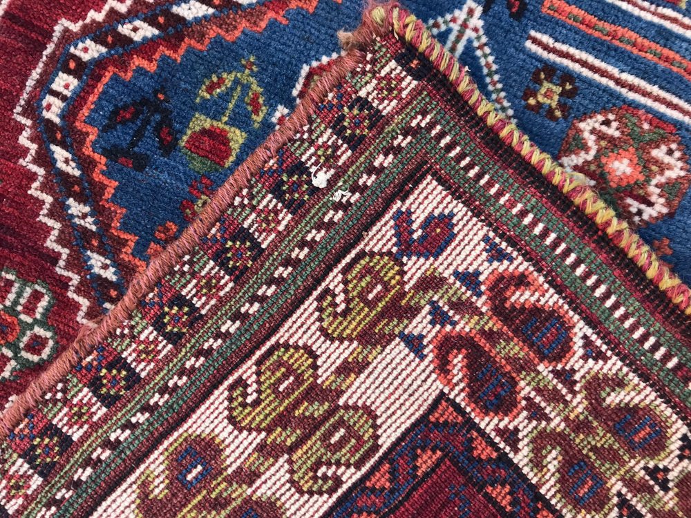 Antique Ghashghaei Rug