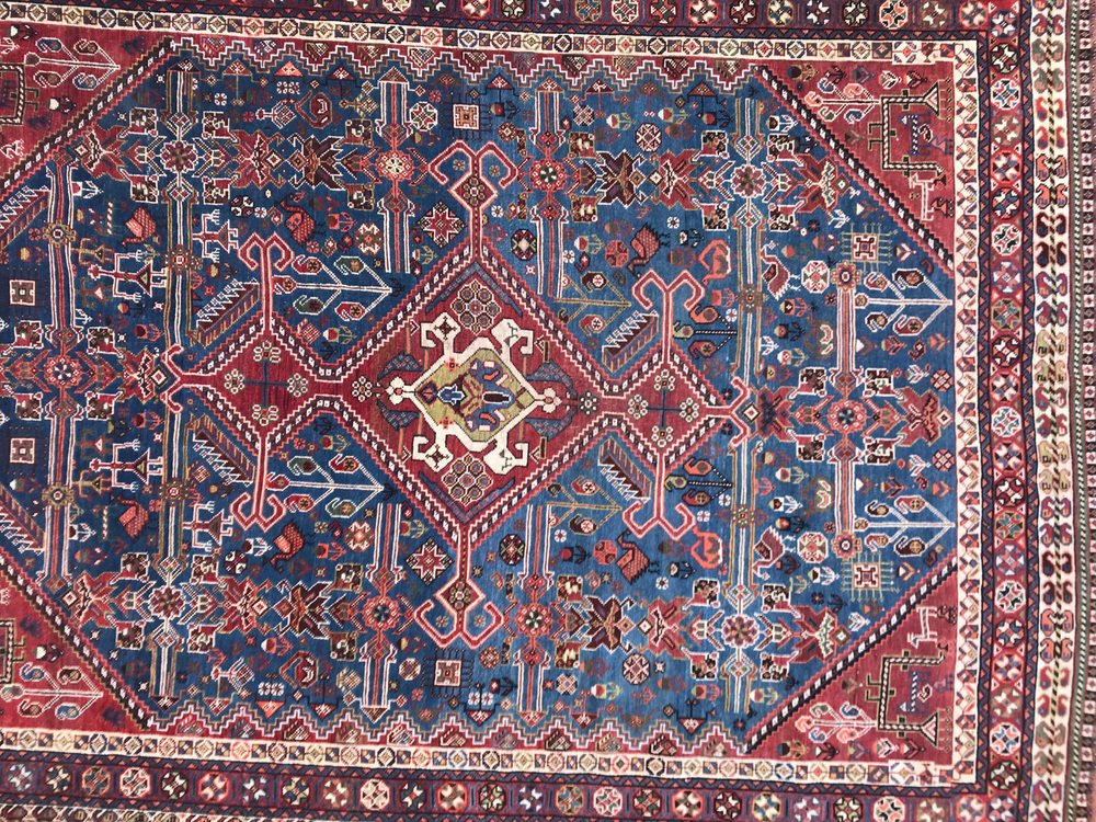 Antique Ghashghaei Rug