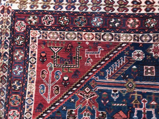 Antique Ghashghaei Rug-YMM-1062081