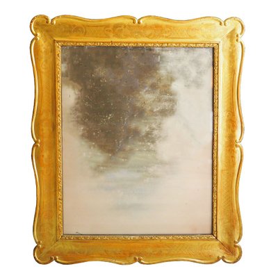 Antique Gilded Mirror, 1800s-YNQ-624192