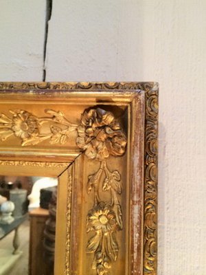 Antique Gilded Mirror, 19th Century-BA-287612