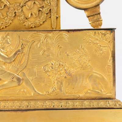 Antique Gilt Bronze Clock-WFS-2026392