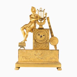 Antique Gilt Bronze Clock-WFS-2026392