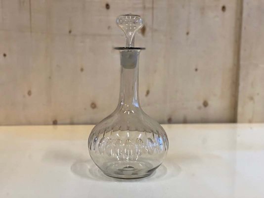 Antique Glass Stopper Carafe, France, 1900-JO-1147158