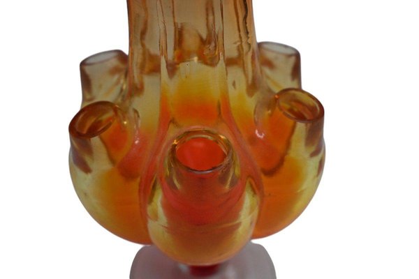 Antique Glass Tulip Vase-RIK-2024295